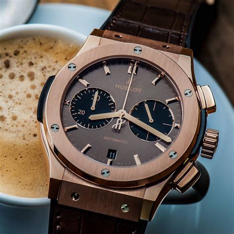 ☕ Hublot Classic Fusion Turkish Coffee King Gold Edition